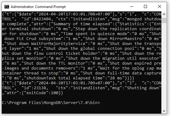 Command Success